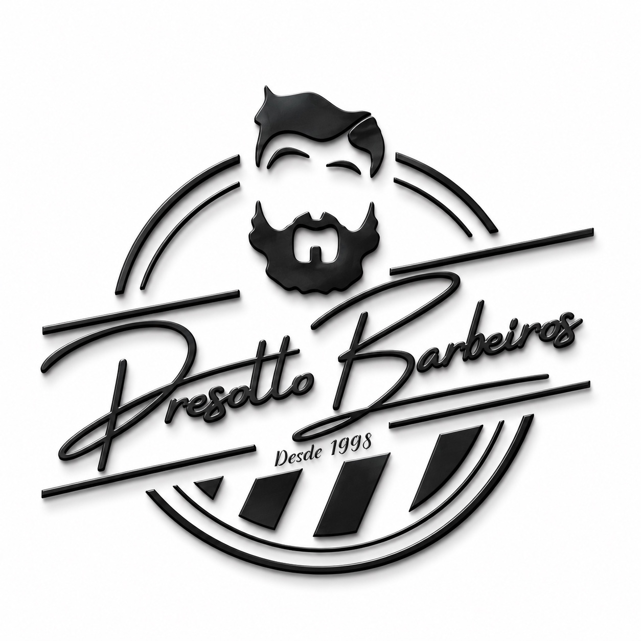 Logo Presotto Barbeiros